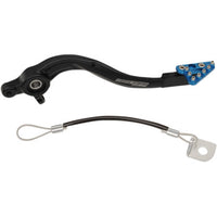 Moose Racing Hammerhead Brake Pedal Blue – Husqvarna TE/TC/TX/FE Models – CNC Adjustable – USA Made