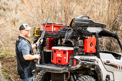 Open Trail Universal UTV Bed Rack – Heavy‑Duty Cargo Rack – Fits Most UTV Models – Easy Install – Compatible with Aftermarket Accessories (457‑5000)