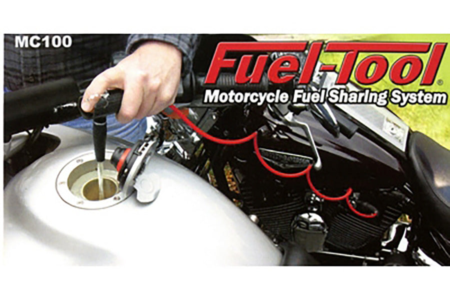 Fuel-Tool MC100 Fuel Transfer System for Harley Delphi EFI | Fits 2001-2025 (Except V-Rod) | USA-Made