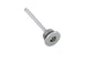 Short chrome transmission dipstick for Harley