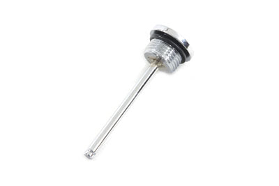 Transmission Dipstick Short – Chrome 5‑Speed w/ Flat Allen Socket Top – Harley FLST/FXST/FXD/FLT 1987‑2006 & FXR 1987‑1994 – Made in Taiwan