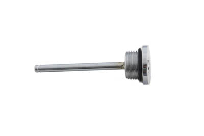Transmission Dipstick Short – Chrome 5‑Speed w/ Flat Allen Socket Top – Harley FLST/FXST/FXD/FLT 1987‑2006 & FXR 1987‑1994 – Made in Taiwan