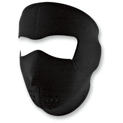 ZAN Headgear Neoprene Full Face Mask Windproof Adult One Size Nylon Bound Edges Hook Loop Closure Helmet Compatible Adventure Street Off Road Choose Design