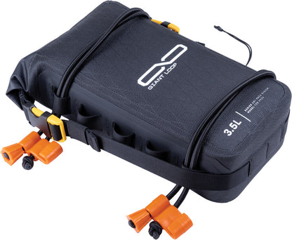 Giant Loop FDBG25‑B Fender Bag – 3.5L Waterproof Number Plate / Fender Storage Bag – Black