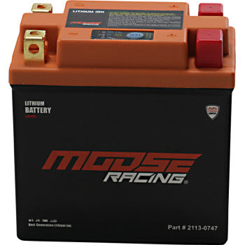 Moose Offroad 3HUTX14AHQ‑FP Lithium LiFePO4 Battery – Quad‑Terminal 280A CCA High‑Performance Street / Off‑Road Battery