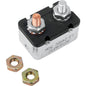 Drag Specialties 50 Amp Main Circuit Breaker | Two-Stud Breaker for Harley Big Twin & Sportster XL 1984-1999 | Replaces OEM 74600-97 / 74600-94