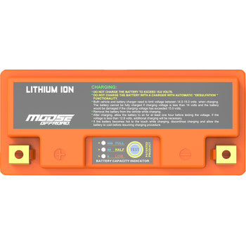 Moose Offroad HUT9B‑FP Lithium LiFePO4 Battery – Ultra‑Light 210A CCA High‑Performance ATV / Street / Off‑Road Battery
