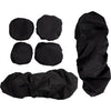 Moose Offroad Seat Cover for Honda Pioneer 1000‑6 Deluxe Crew (2023–2024) – Black 600D Polyester/Neoprene