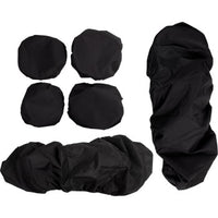 Moose Offroad Seat Cover for Honda Pioneer 1000‑6 Deluxe Crew (2023–2024) – Black 600D Polyester/Neoprene
