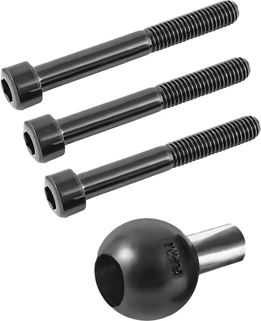 RAM® Motorcycle Handlebar Clamp Base with M8 Bolts