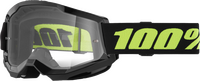 100-PERCENT 100% STRATA 2 GOGGLES OFFROAD ATV MOTORCYCLE SNOW CLEAR LENS