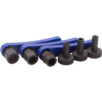 Motion Pro 08‑0721 Tappet Adjuster Tool Set – 8/9/10mm Lock Nut Sockets + 3mm/4mm Drivers – Fits Most Motorcycle & ATV Valve Lash Adjustments – 10% Off at Checkout