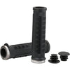 Moose Offroad 0630‑2833 Lock‑On Grips – Black 129mm | Bicycle, E‑Bike, ATV, PWC | Fits 7/8" Handlebars