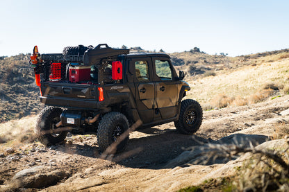 Open Trail Universal UTV Bed Rack – Heavy‑Duty Cargo Rack – Fits Most UTV Models – Easy Install – Compatible with Aftermarket Accessories (457‑5000)