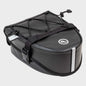 Exterior mesh pocket on Klamath Tail Bag – close‑up