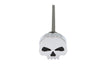 Chrome skull oil tank dipstick for Harley FLT