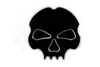 Black skull oil tank dipstick for Harley Softail
