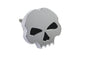 Chrome skull oil tank dipstick for Harley Softail