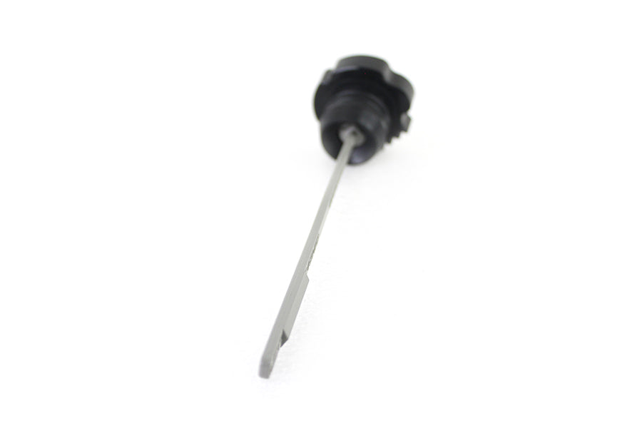 Black Skull Oil Tank Dipstick – Harley FXD 1999‑2005 – Custom Black Skull Cap – Made in Taiwan