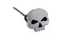Chrome skull oil tank dipstick for Harley Dyna