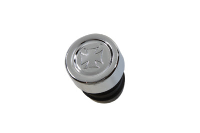 Maltese Cross oil tank dipstick for Harley