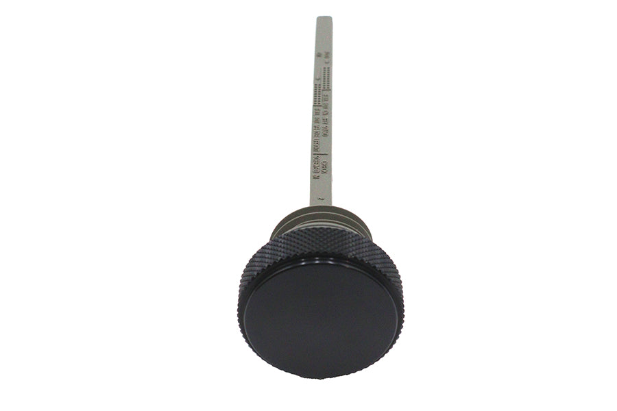 Black M8 oil tank dipstick for Harley FLT