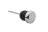 Chrome short-style oil tank dipstick for Harley Sportster XL