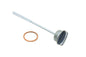 Zinc blade-style dipstick cap