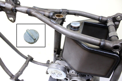 Zinc Blade Style Dipstick Cap – Harley EL 1936‑1940, FL 1941‑1964 & UL 1937‑1948 – Stock Blade Style – Made in Taiwan