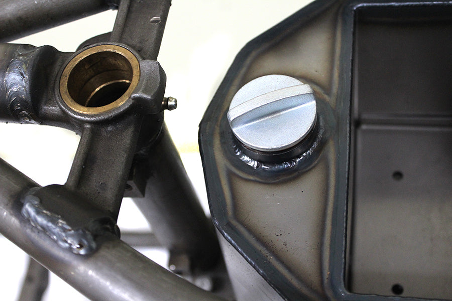 Zinc Blade Style Dipstick Cap – Harley EL 1936‑1940, FL 1941‑1964 & UL 1937‑1948 – Stock Blade Style – Made in Taiwan