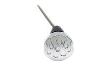 chrome flame transmission dipstick harley