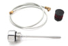polished vented dipstick for harley m8