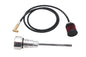Polished vented dipstick for Harley FLT