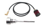 Polished M8 vented dipstick for Harley Softail