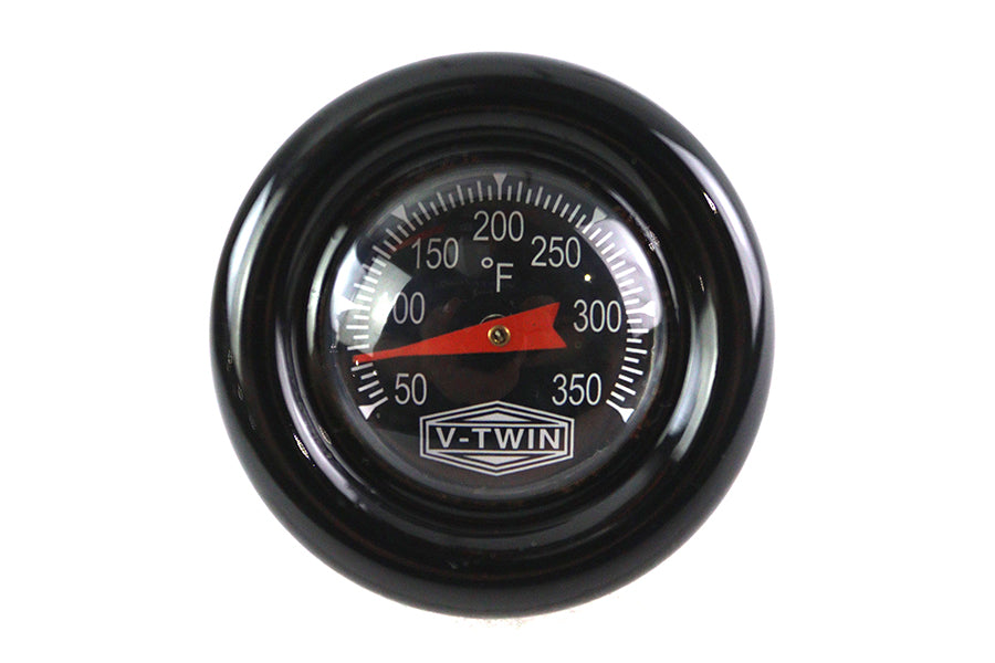 black Oil temperature dipstick for Harley FLST FXST