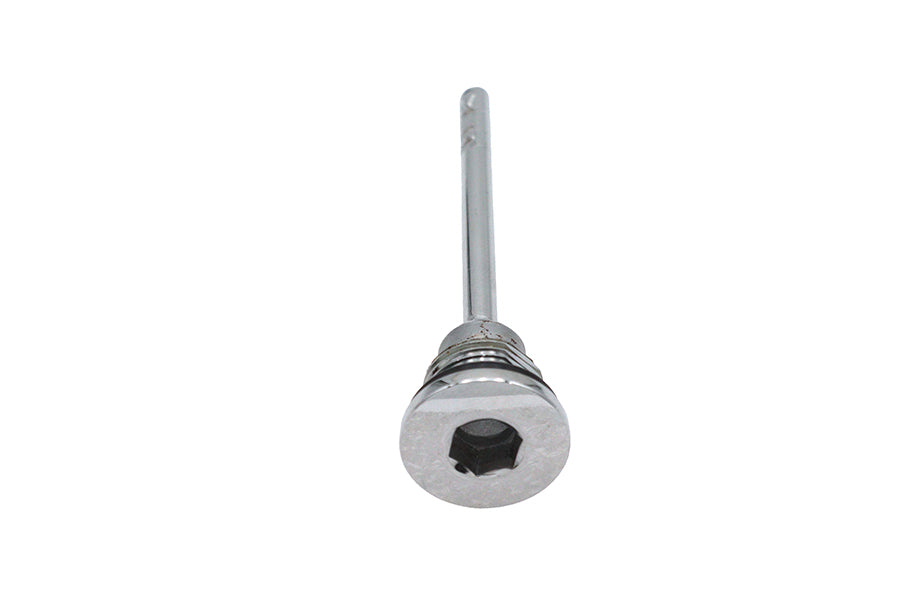 Chrome Allen-key transmission dipstick for Harley