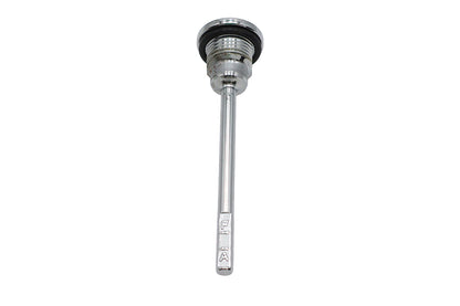 Chrome Allen‑Key Transmission Dipstick – Harley FXST/FXD/FLT/FLST 2006‑UP – Repl. OEM 37065‑06 – Made in Taiwan – Threaded O.D. .734" / Top O.D. .989"