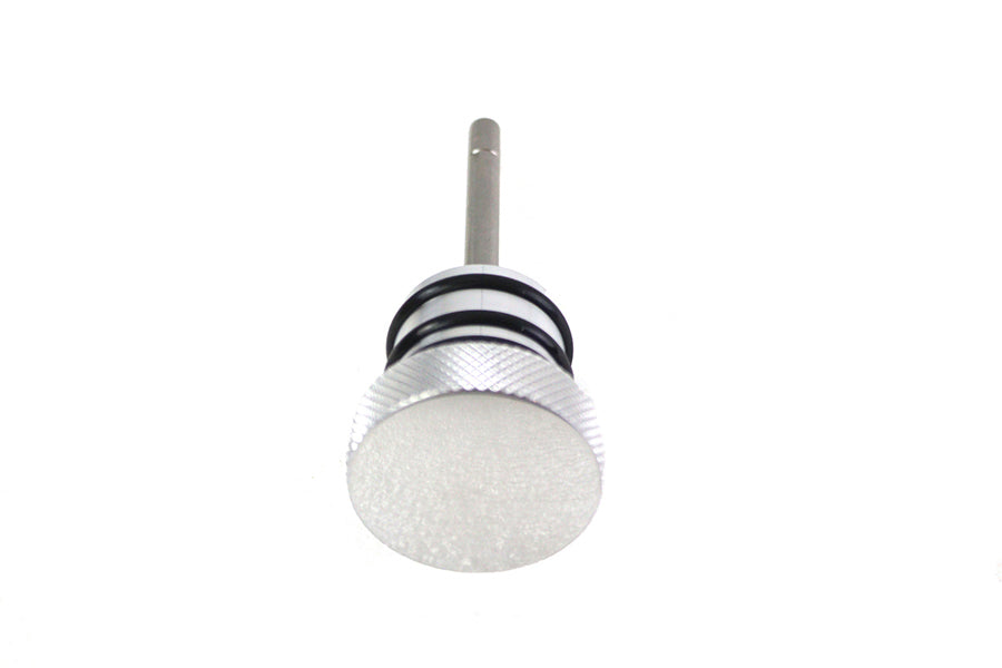 Retro oil tank plug with dipstick