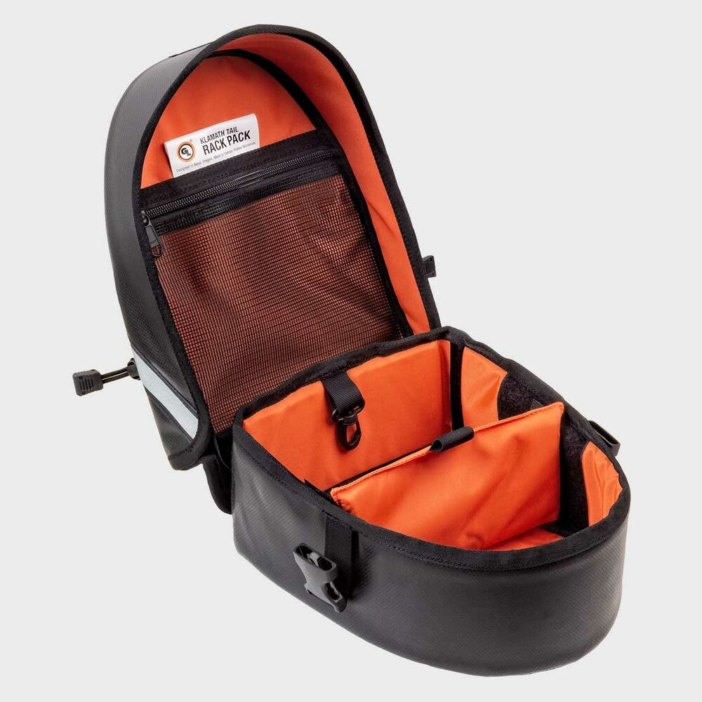 Interior mesh pocket inside Giant Loop Klamath Tail Bag