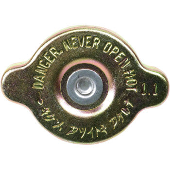 K&S TECHNOLOGIES 1903-0008 58-1001 Standard-Pressure Radiator Cap Gold - 16 PSI  1.1 Bar