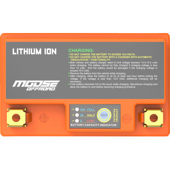 Moose Offroad HUTZ75‑FP Lithium LiFePO4 Battery – Ultra‑Light 170A CCA High‑Performance Off‑Road / ATV / Street Battery