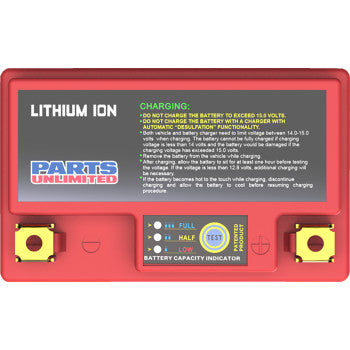 Parts Unlimited 2113-1015 Lithium LiFePO4 Battery HJTZ5S-FPZ – 210 CCA – Ultra Lightweight Off‑Road & Street Motorcycle Battery