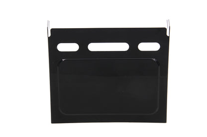 Black Gloss Battery Cover Kit Harley Dyna Wide Glide Top & Side FXDWG 1991-1996