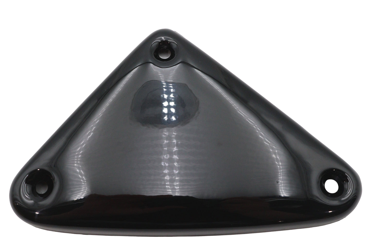 Smooth‑style black ignition module cover for Harley‑Davidson XL 1982‑2003