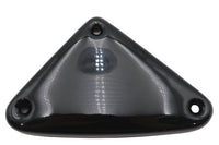 Smooth‑style black ignition module cover for Harley‑Davidson XL 1982‑2003