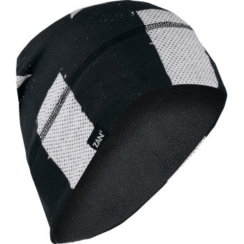 ZAN Headgear SportFlex Fleece Beanie Choose Design Helmet Liner Supersoft 4 Way Stretch UV50 Plus Protection Fits Under Helmets