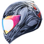 ICON Domain Nouveau Silver 2XL Full‑Face Motorcycle Helmet