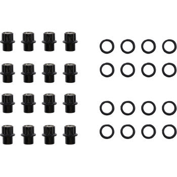 moose offroad carbon fiber wheel lug nuts