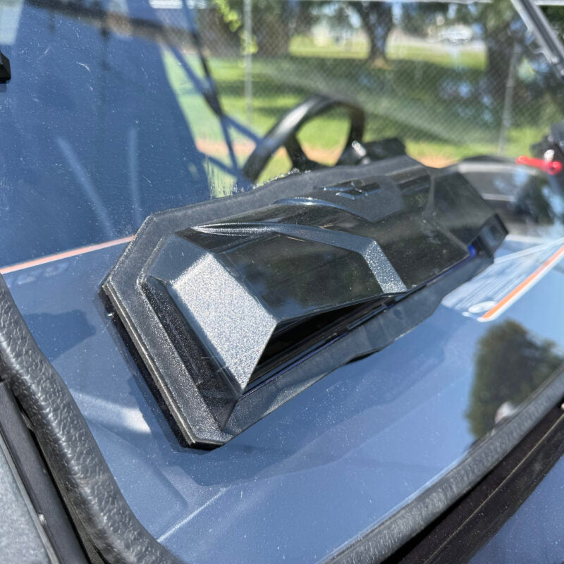 Seizmik Toolless Versa‑Vent Scratch Resistant Windshield – Can‑Am Maverick Trail 2018–2025 | Hard‑Coated Poly, Quick‑Release, Dual Vents
