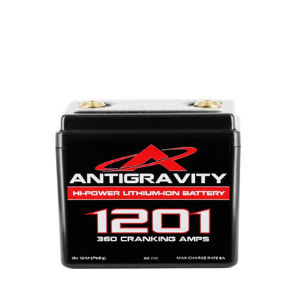 Antigravity AG‑1201 Small Case Lithium Battery | High‑Power 12‑Cell | 360 CCA | Universal Fit